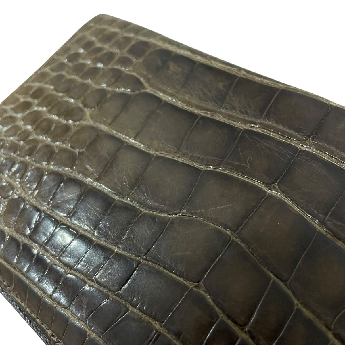MC2 Fleming Crocodile Alligator Leather Wallet長財布