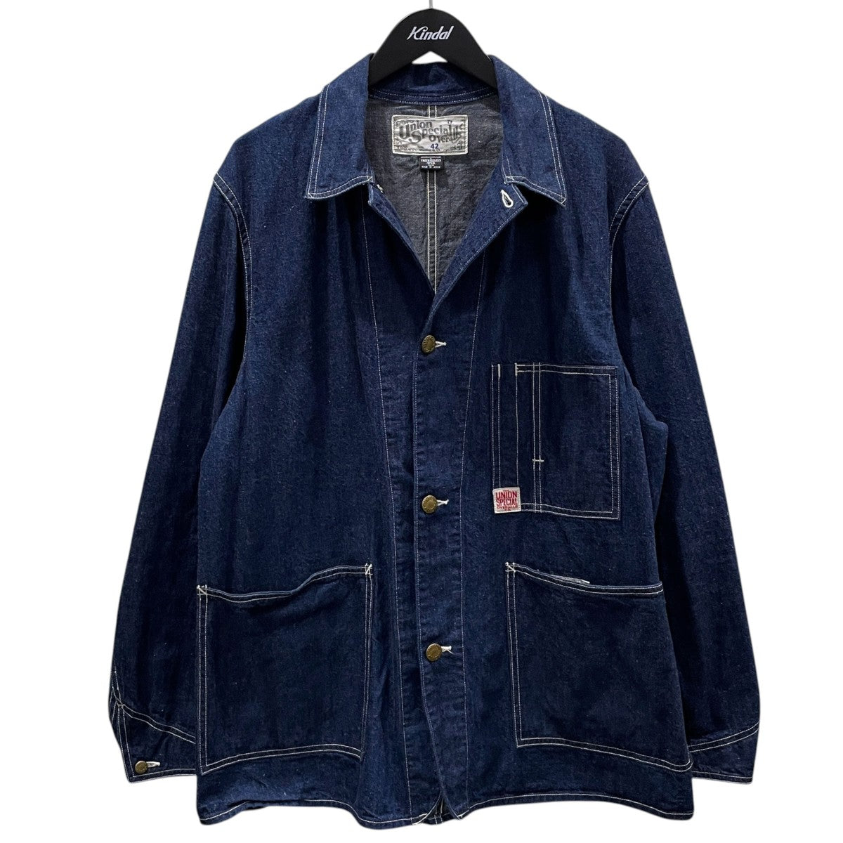 26SS 9．5オンス デニムワークジャケット IRON WHARF WORK COAT アイアンワーフ ワークコート 2621003