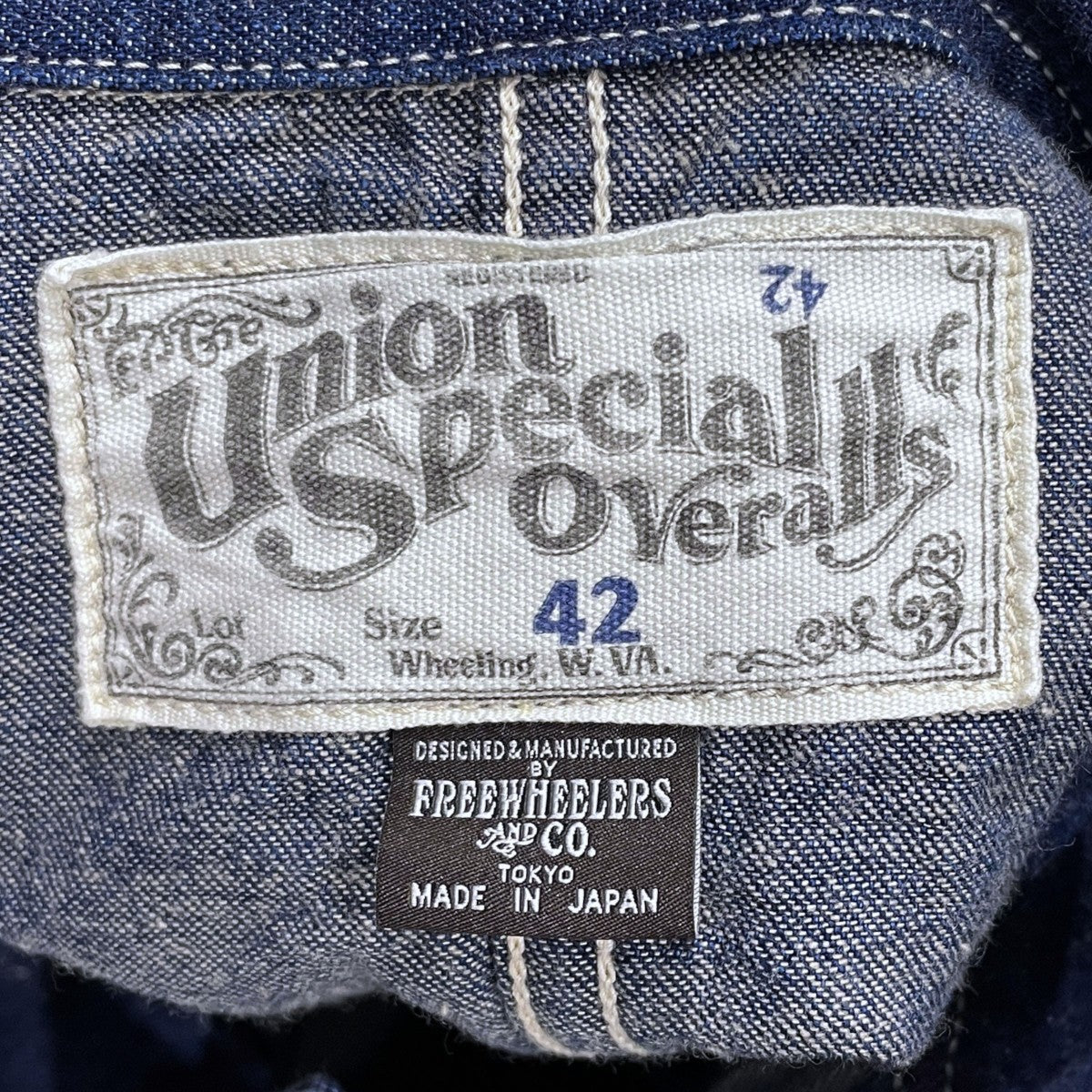 26SS 9．5オンス デニムワークジャケット IRON WHARF WORK COAT アイアンワーフ ワークコート 2621003