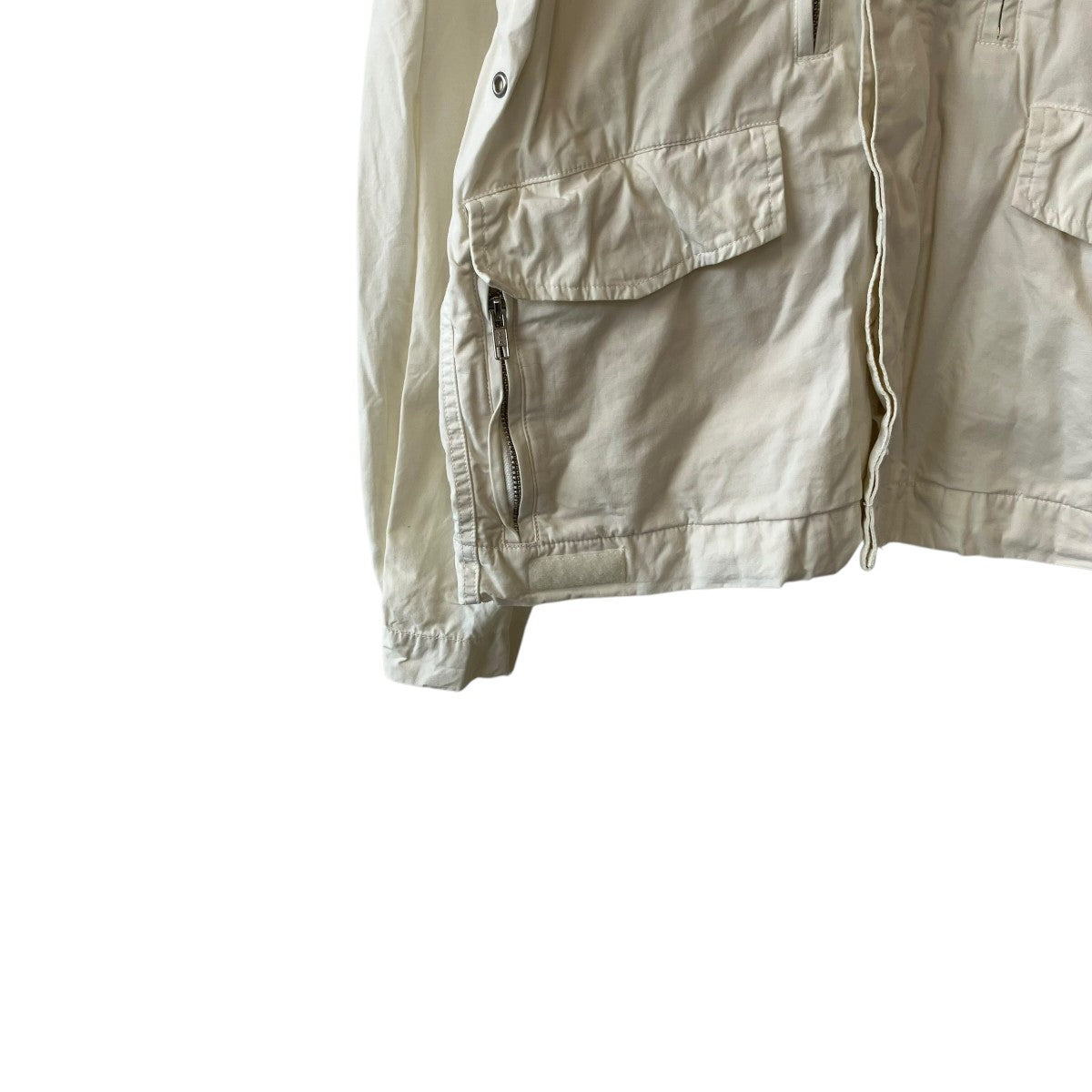 Paraffin-Coated Zip Long Sleeve JackeジップアップジャケットCES19JK12