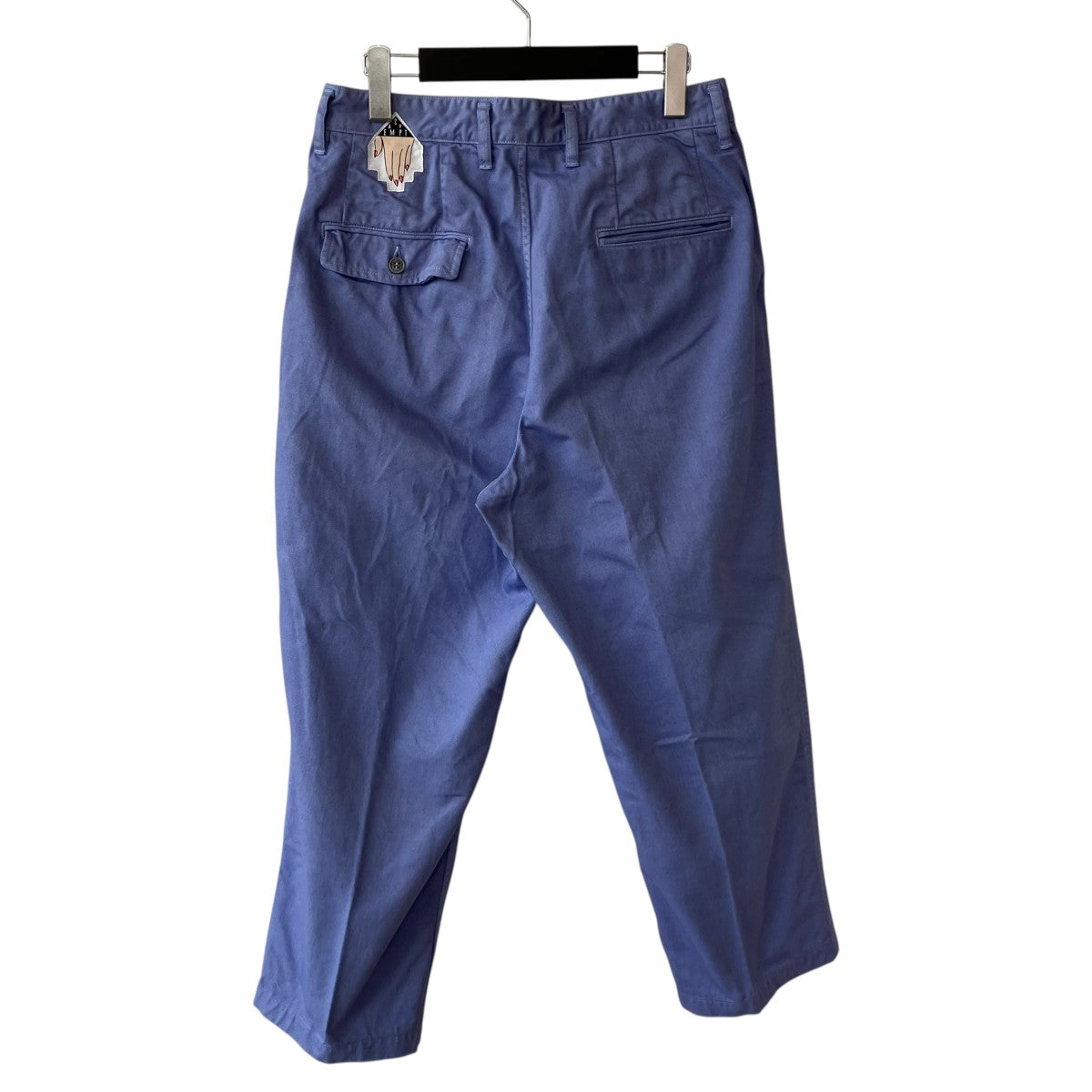 Overdye Two Tuck Pants PurpleパンツCES29PT06
