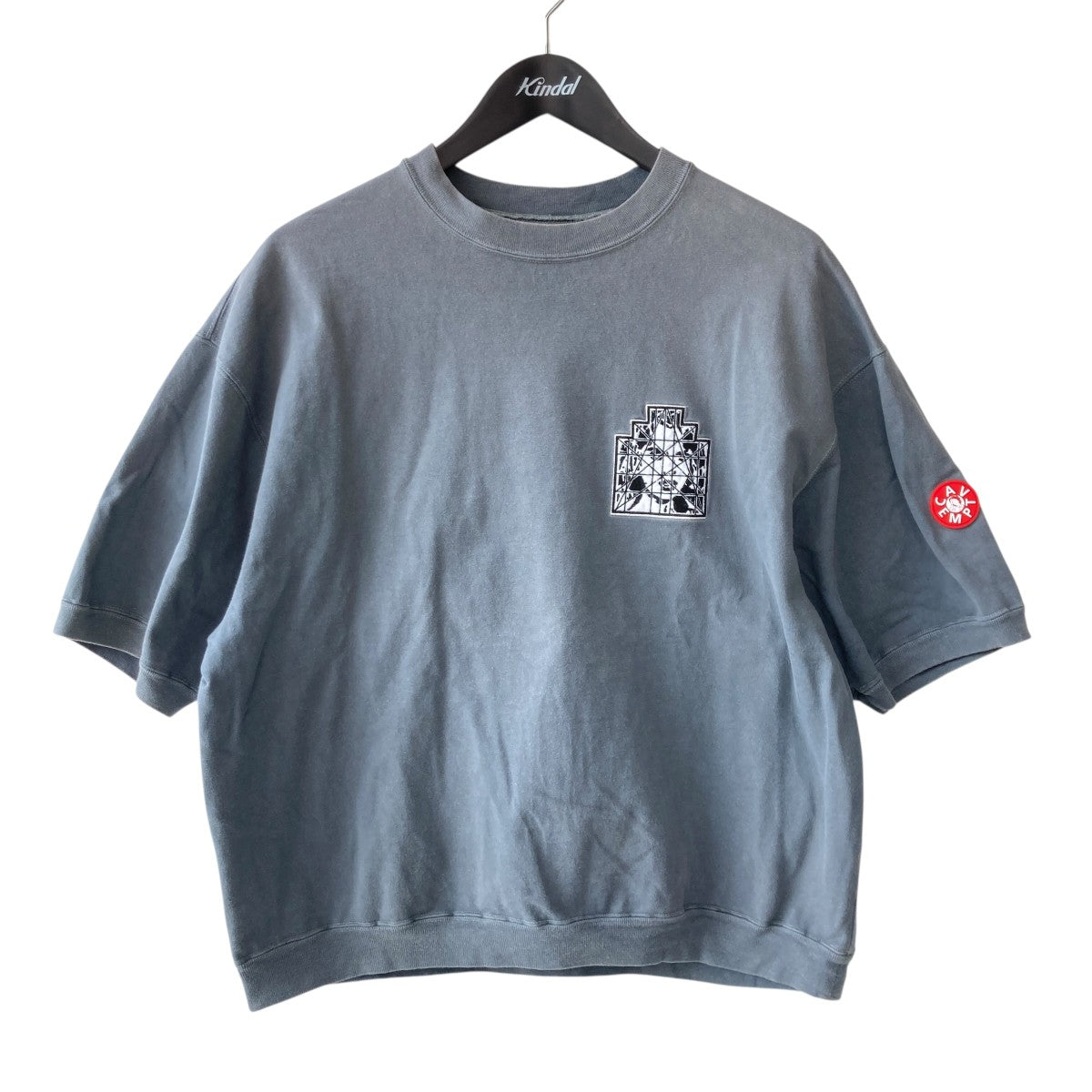 OVERDYE ZIG-PATCH SHORT SLEEVE CREW NECK半袖スウェットトップスCES23T23