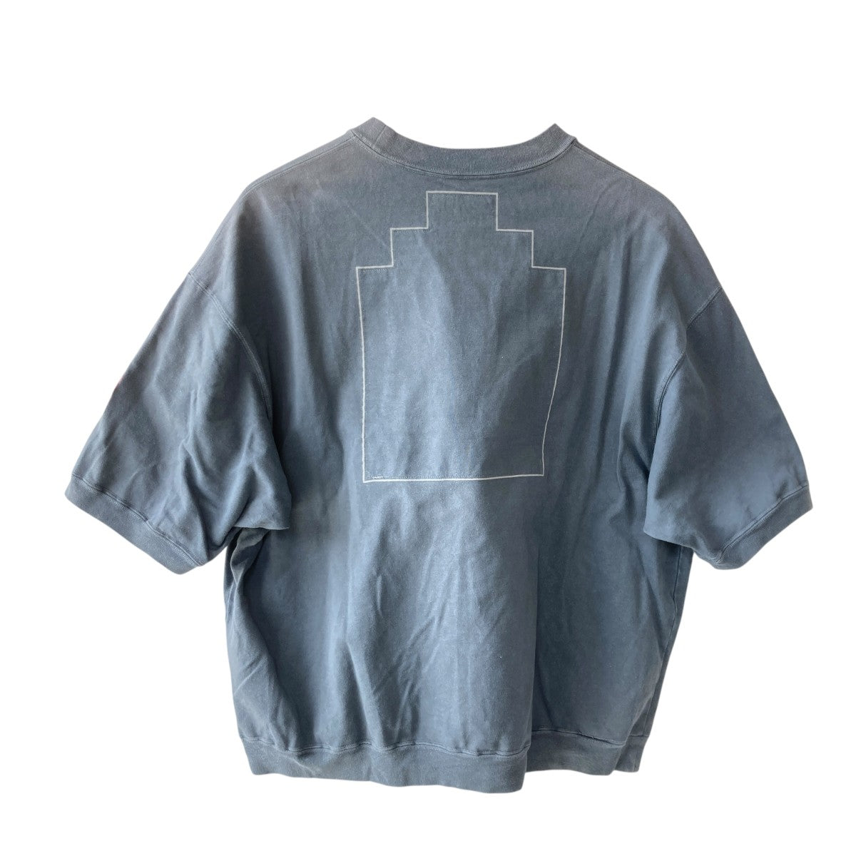 OVERDYE ZIG-PATCH SHORT SLEEVE CREW NECK半袖スウェットトップスCES23T23