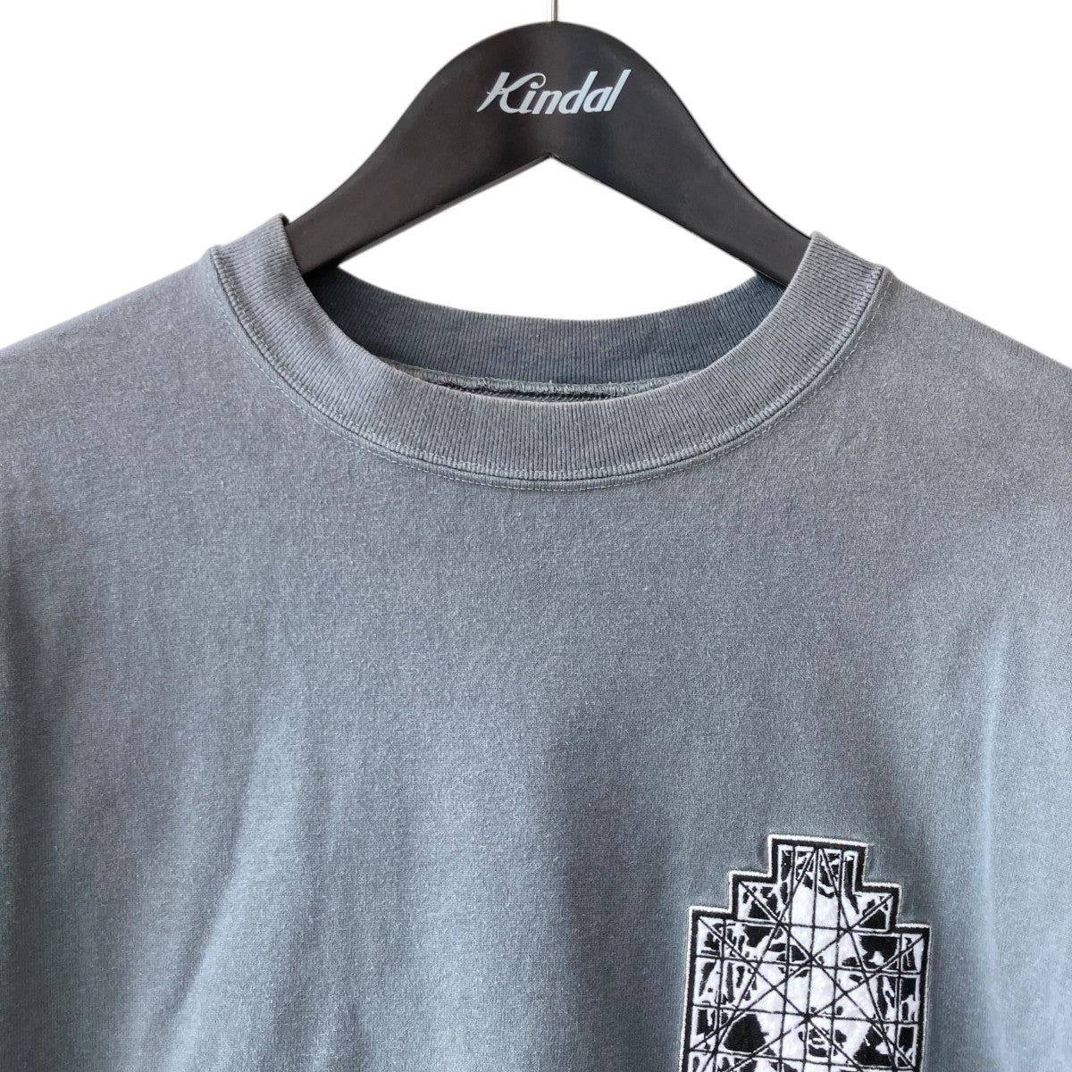 OVERDYE ZIG-PATCH SHORT SLEEVE CREW NECK半袖スウェットトップスCES23T23