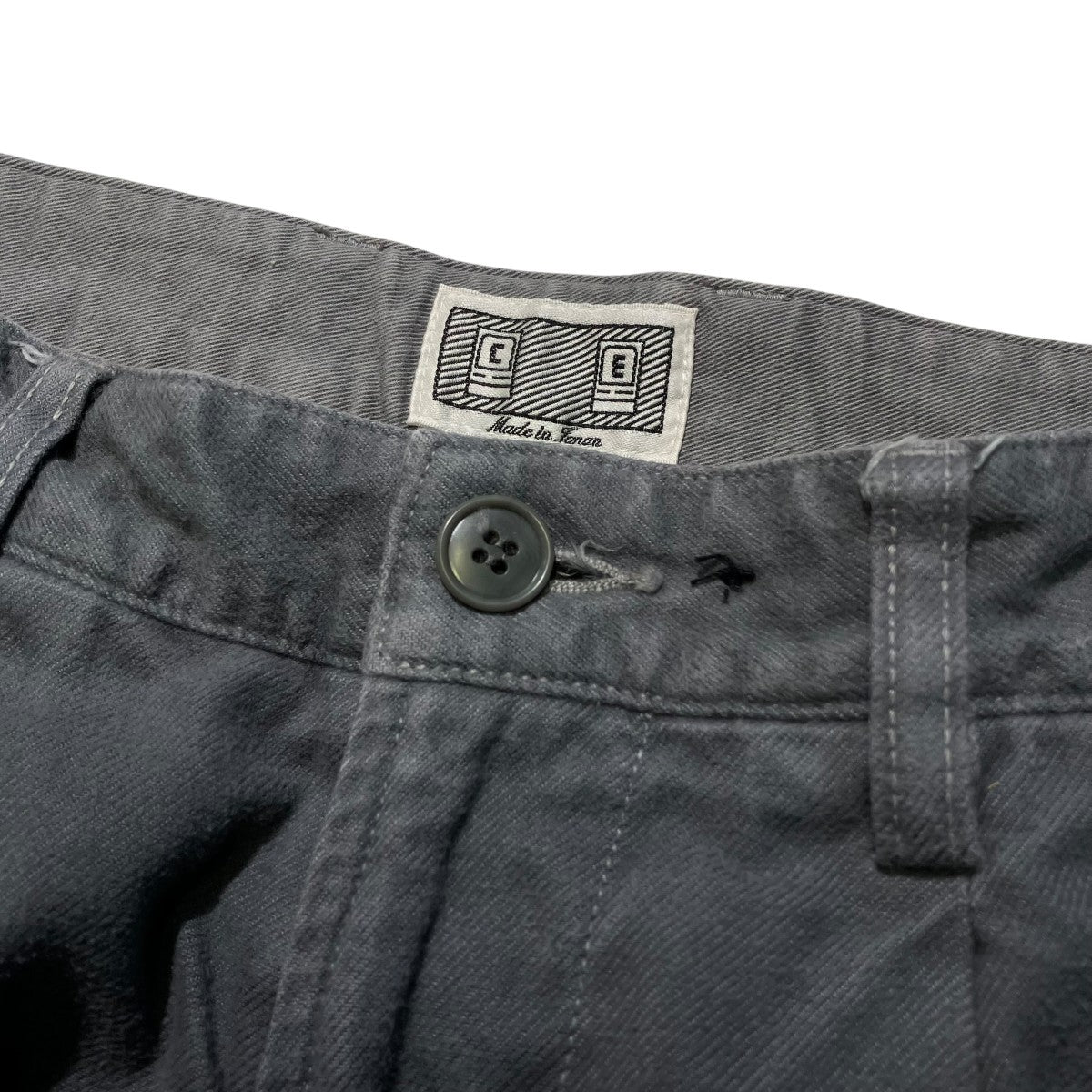 OVER TWO TUCK PANTSチノパンCES24PT09