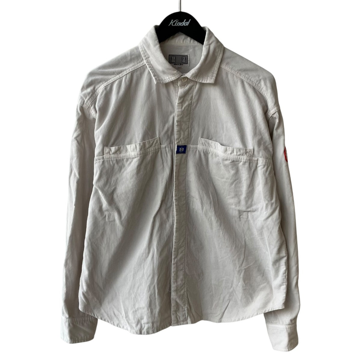 OVERDYE CORD DESIGN BIG SHIRTコーデュロイシャツCES22SH04