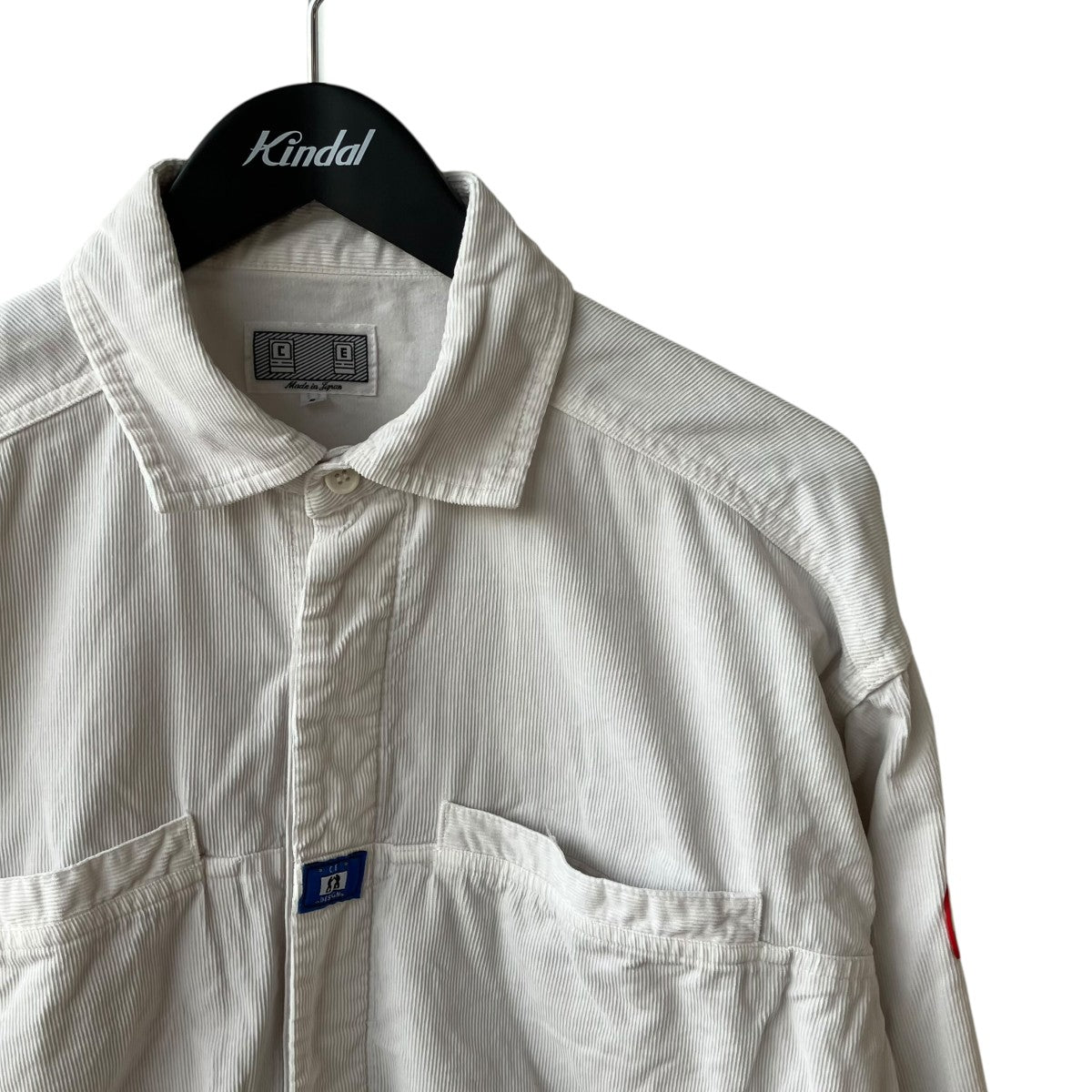 OVERDYE CORD DESIGN BIG SHIRTコーデュロイシャツCES22SH04