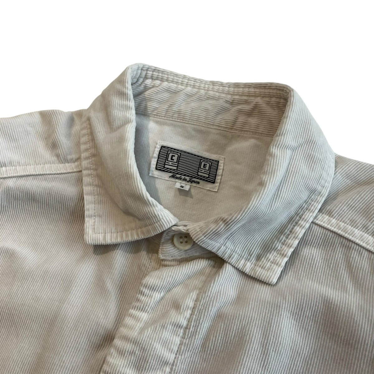 OVERDYE CORD DESIGN BIG SHIRTコーデュロイシャツCES22SH04