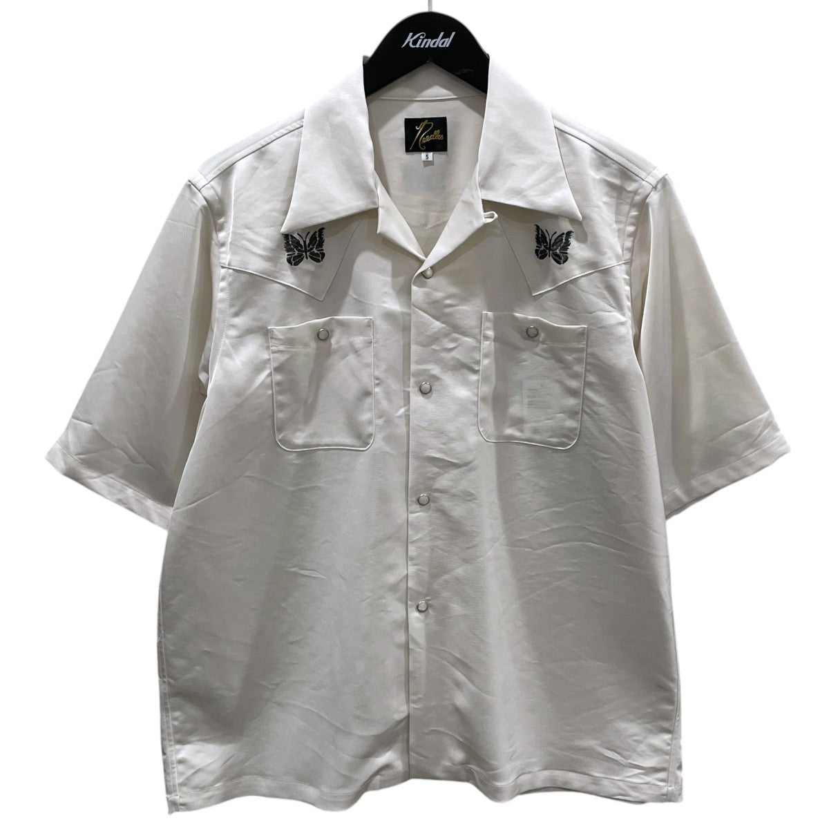 25SS オープンカラー半袖シャツ S／S Piping Cowboy Shirt ショートスリーブ パイピング カウボーイ シャツ QV1602