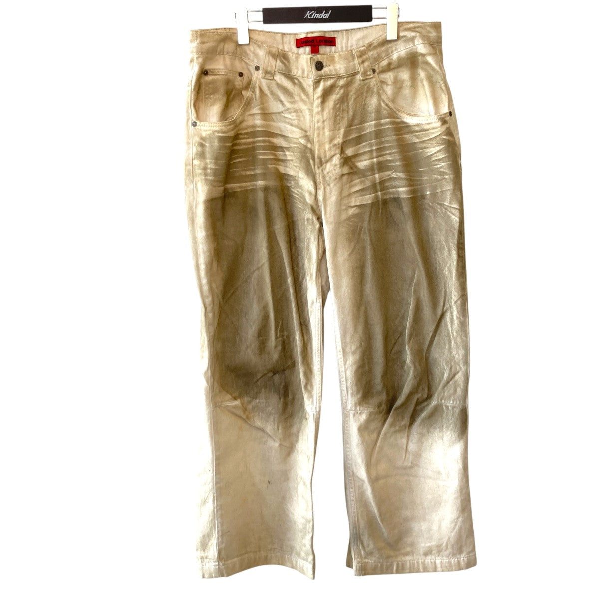Sand Oil Wash Colossus Jeans加工デニムパンツ