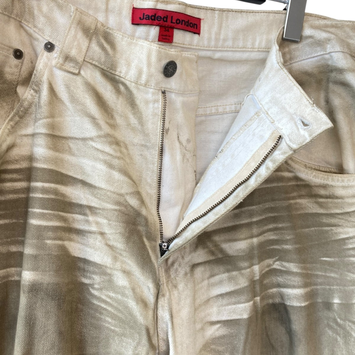 Sand Oil Wash Colossus Jeans加工デニムパンツ