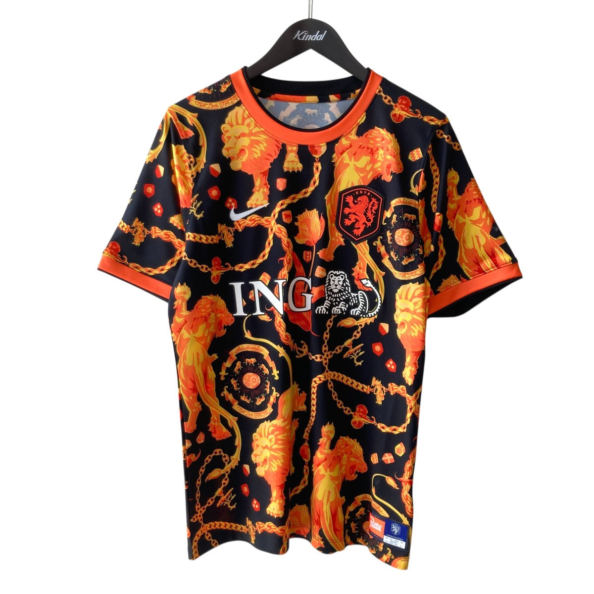 Netherlands x Patta Soccer Top総柄TシャツIH1678-010