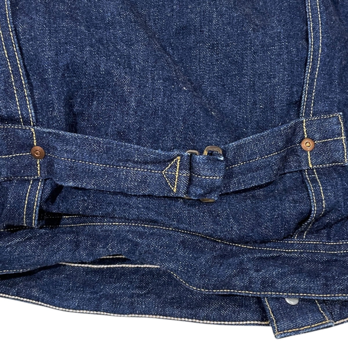 LEE×WAREHOUSE ブランケットライニング デニムジャケット LINED-COWBOY JACKET ラインド カウボーイ ジャケット 101J 古着・中古-5枚目のアイテム画像