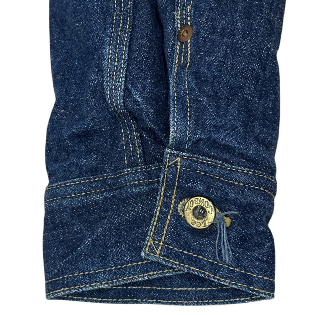 LEE×WAREHOUSE ブランケットライニング デニムジャケット LINED-COWBOY JACKET ラインド カウボーイ ジャケット 101J 古着・中古-6枚目のアイテム画像