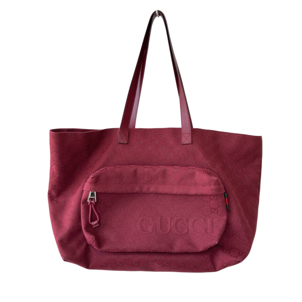 GUCCI(グッチ) GGキャンバストートバッグ802166 802166 498879 レッド