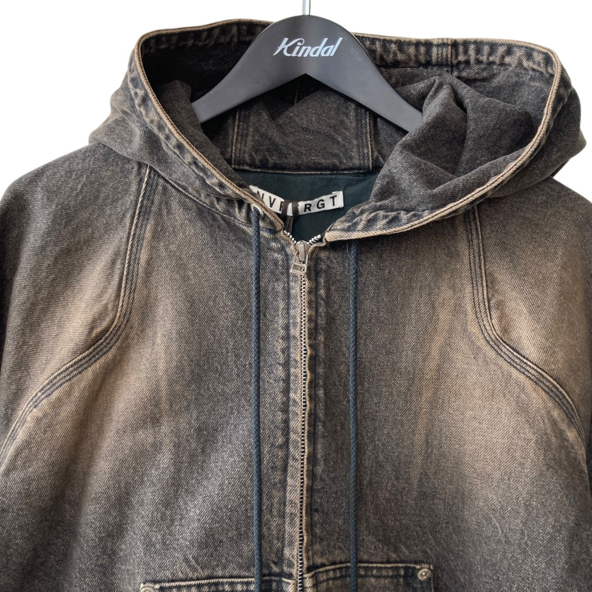 DENIM HOODED WORK JACKETフードジャケットEXC242J01