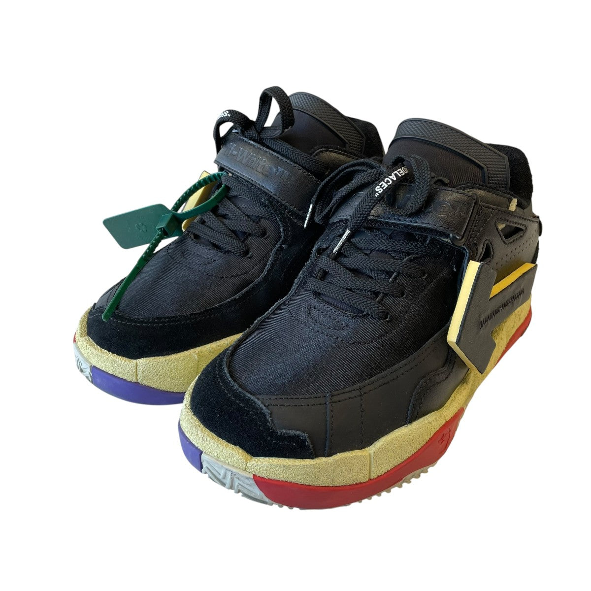 Low Top Puzzle CoutureスニーカーOMIA260S23LEA0011010