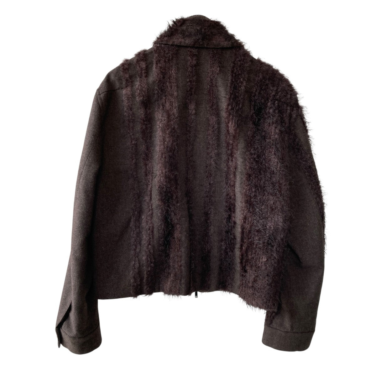 FUR TWEED ZIP BLOUSONブルゾンTA25AW-BL011