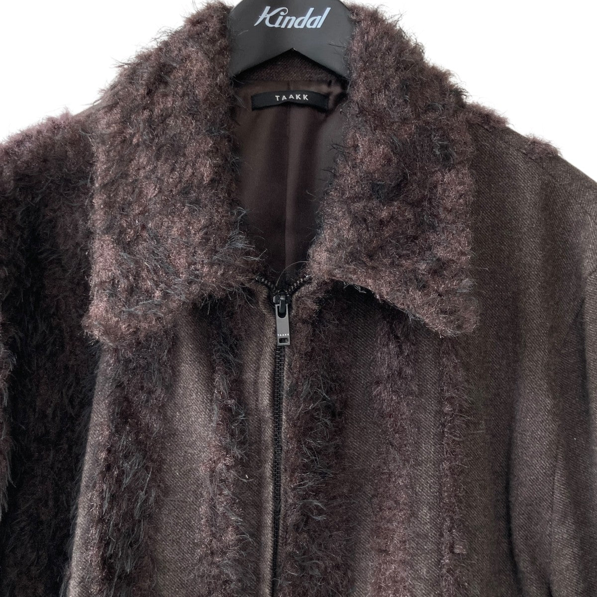 FUR TWEED ZIP BLOUSONブルゾンTA25AW-BL011