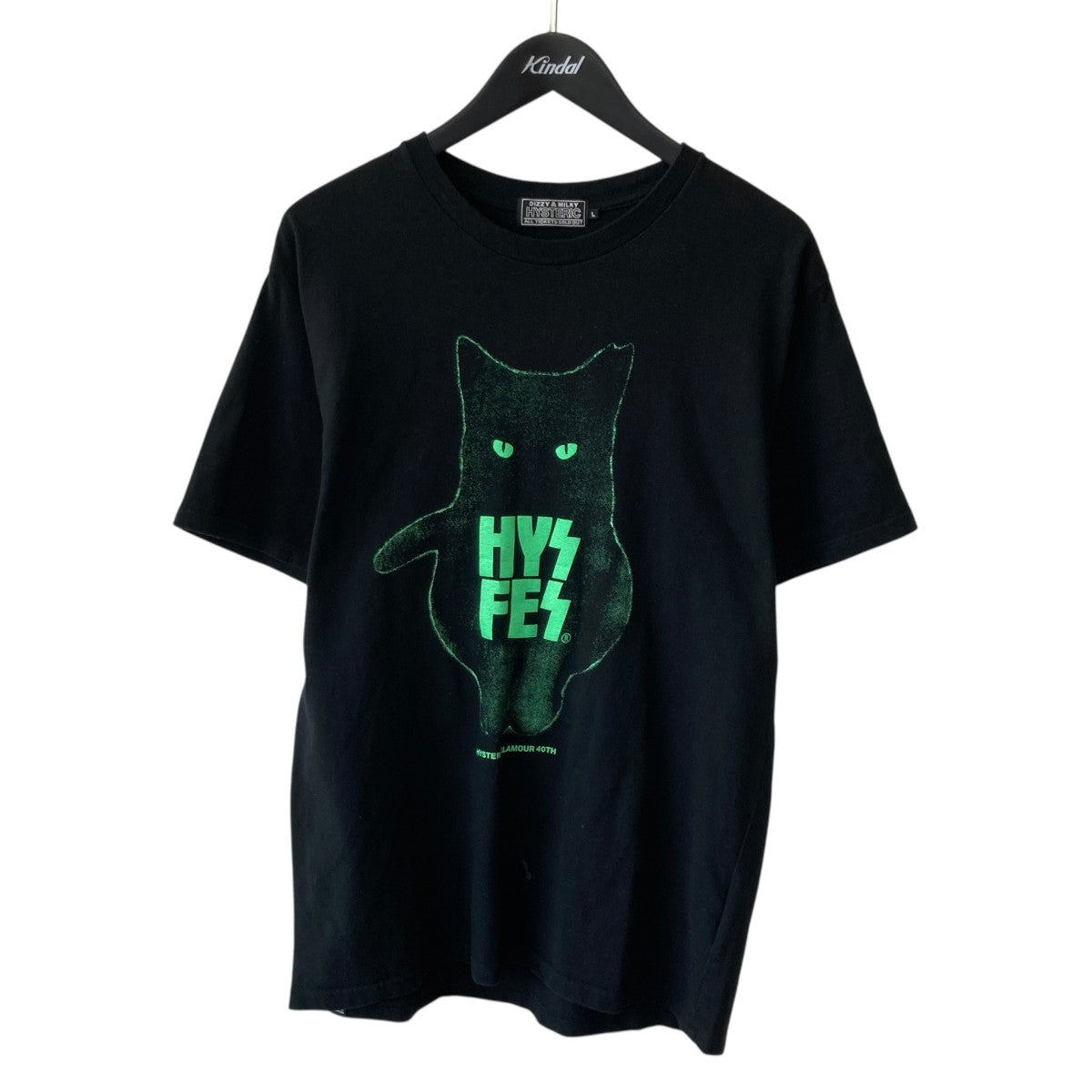 Hysteric Glamour HYS FES TeeTシャツ02243CT19 古着・中古-1枚目のアイテム画像