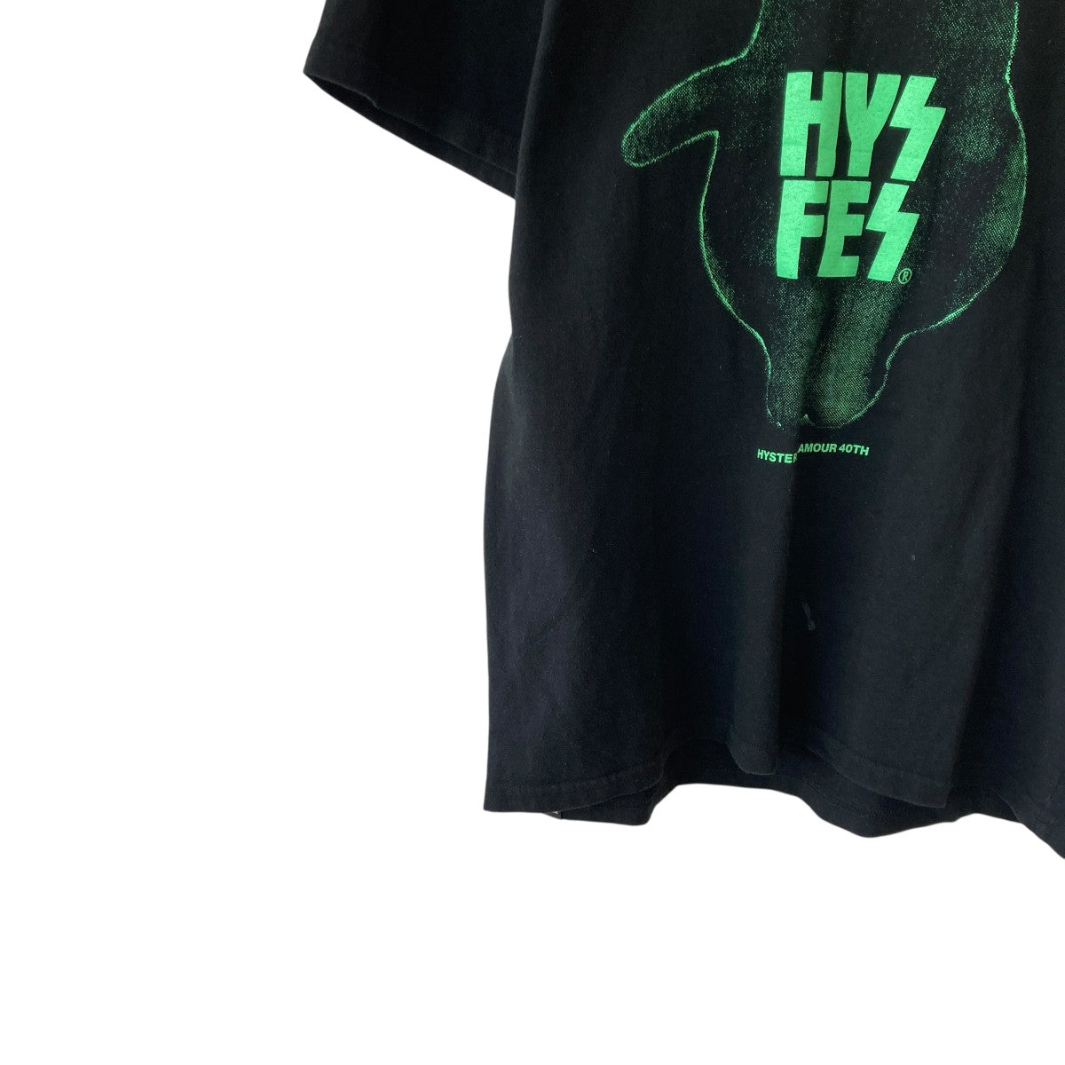 Hysteric Glamour HYS FES TeeTシャツ02243CT19 古着・中古-4枚目のアイテム画像