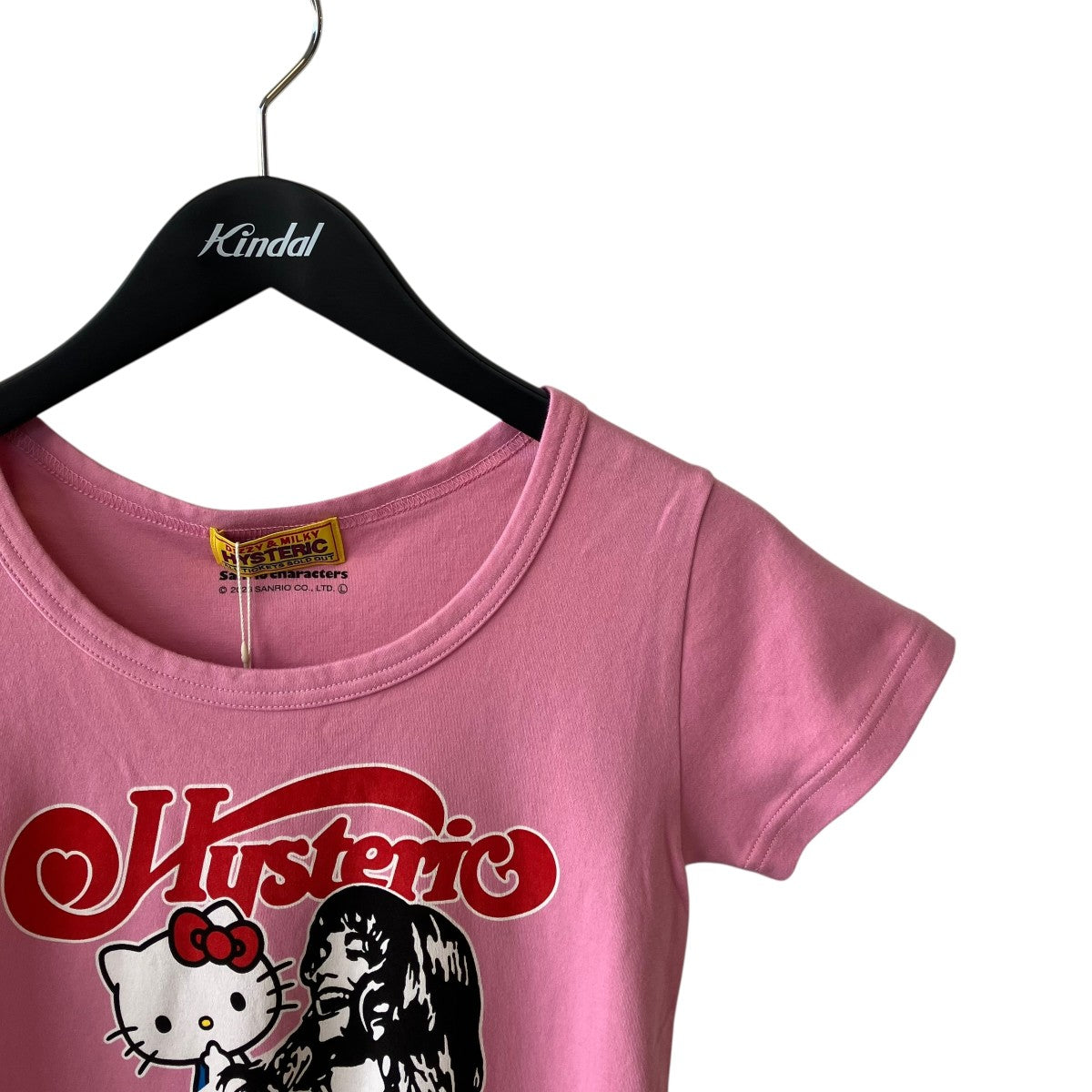 Hysteric Glamour KITTY ON WOMAN TeeTシャツ01261CT27 古着・中古-3枚目のアイテム画像
