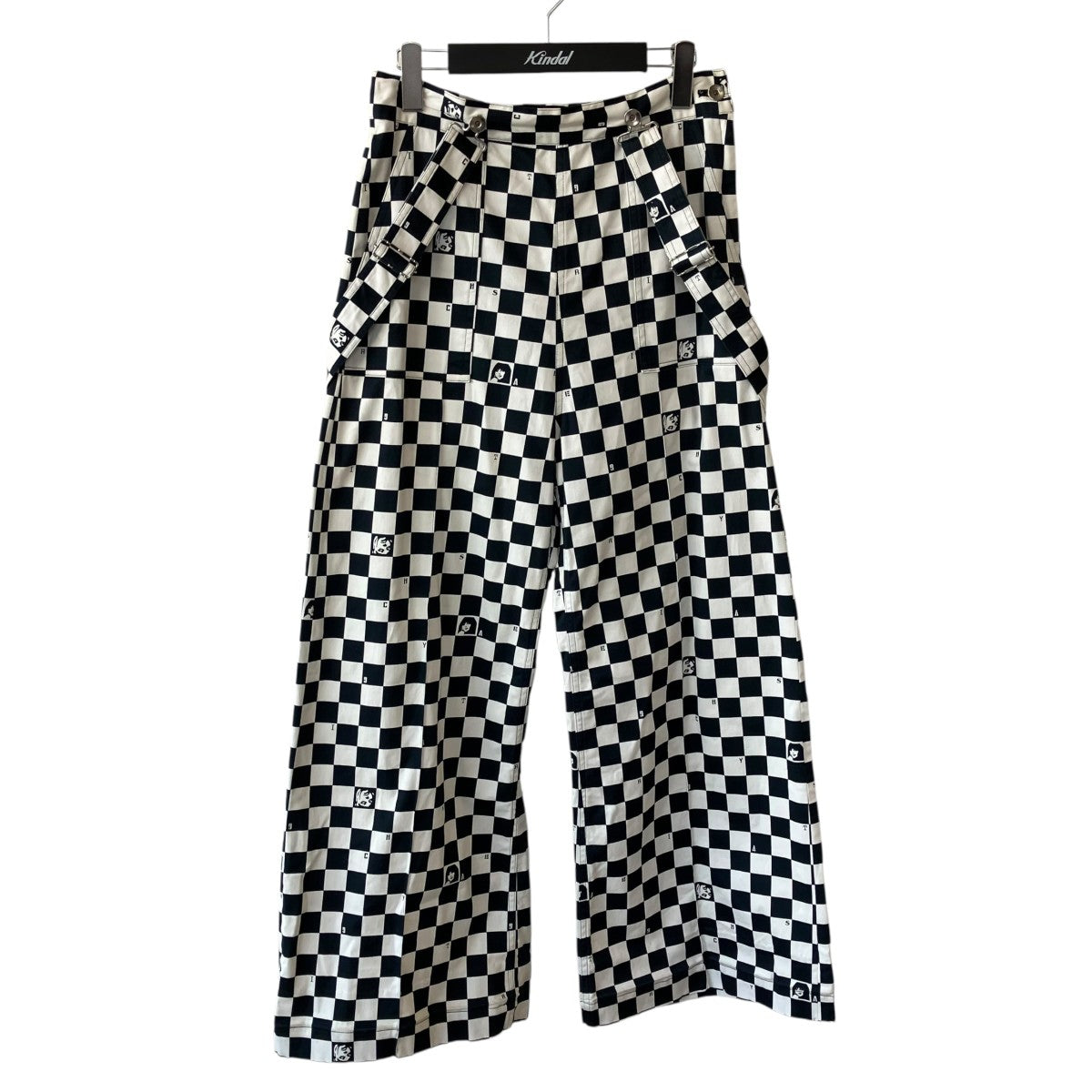 CHCKERD PATTERN COTTON TROUSERSチェックパンツGV1831016