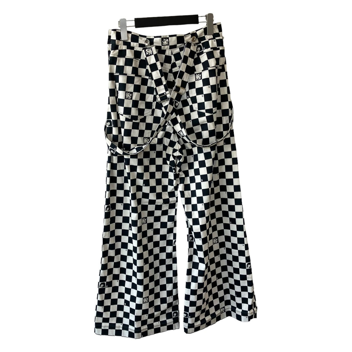 CHCKERD PATTERN COTTON TROUSERSチェックパンツGV1831016
