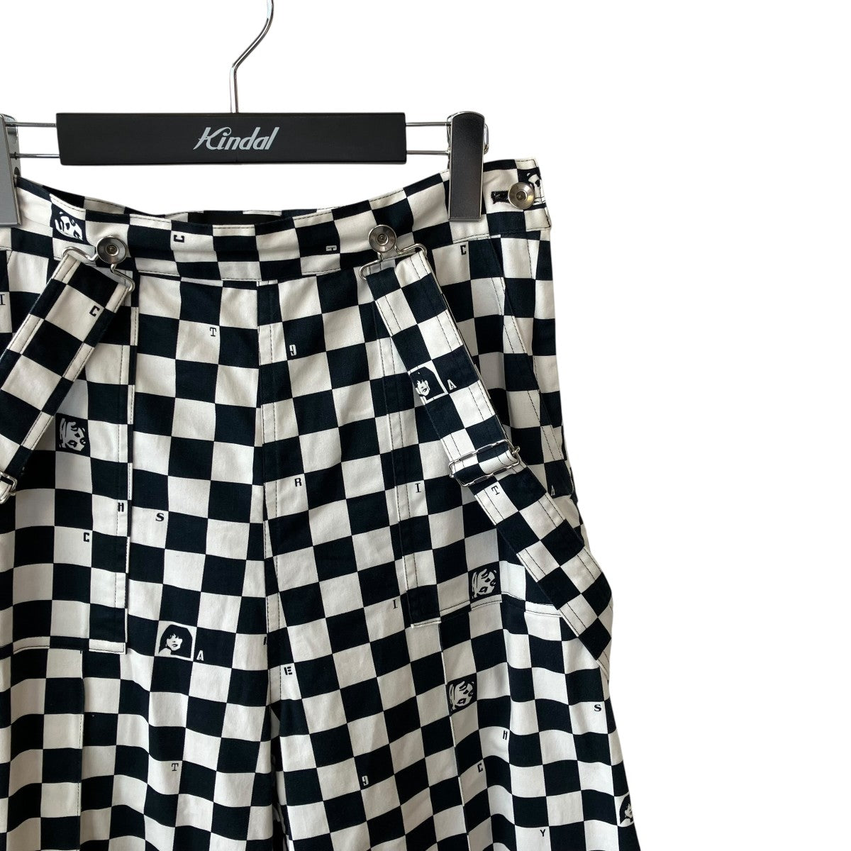 CHCKERD PATTERN COTTON TROUSERSチェックパンツGV1831016