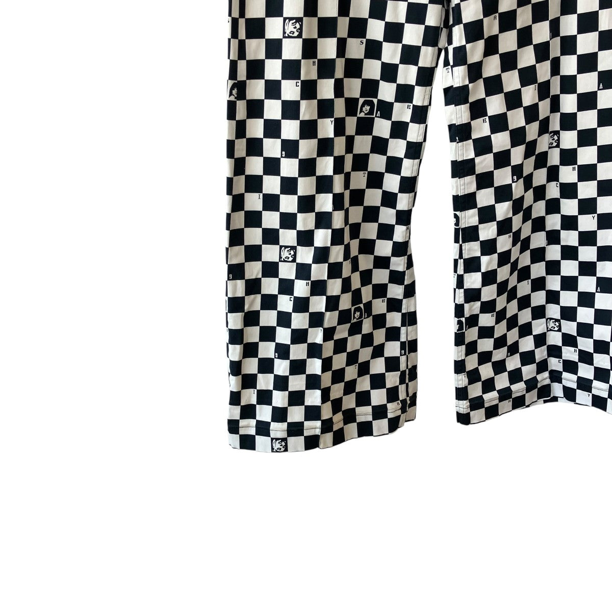 CHCKERD PATTERN COTTON TROUSERSチェックパンツGV1831016