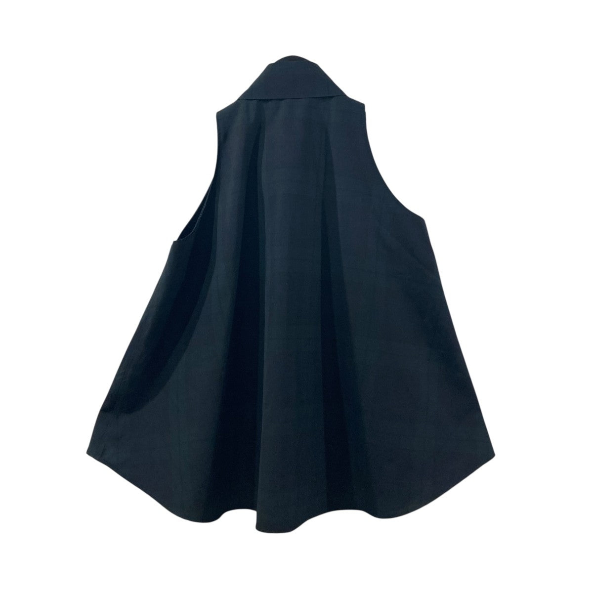 REGULAR COLLAR A-LINE SHIRTチェックノースリーブブラウス26SS-REBL-503L-F