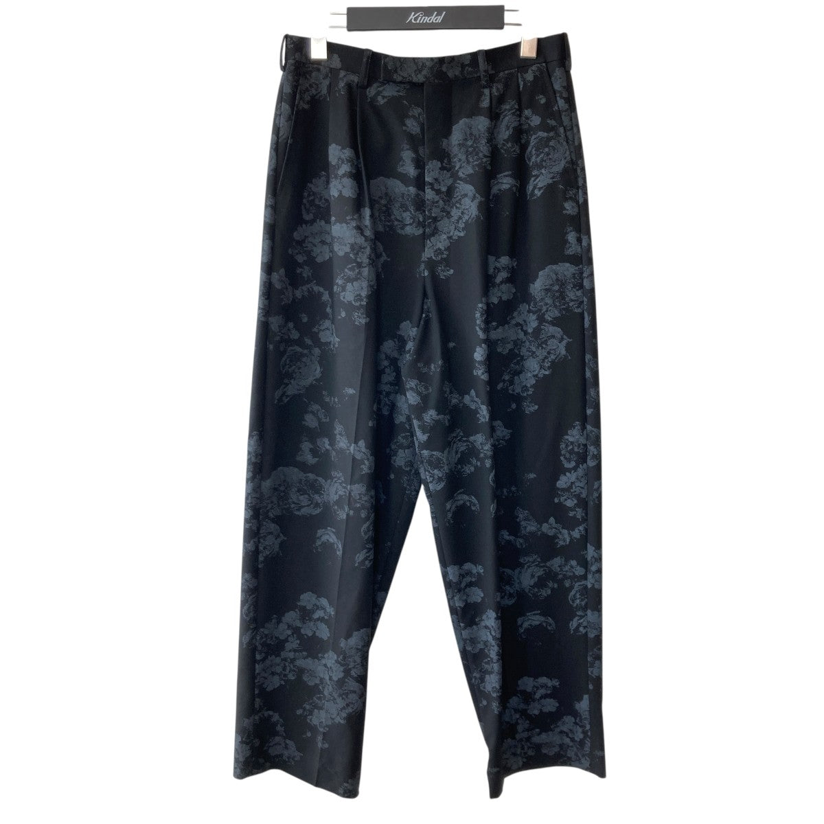 ROSE MIX WIDE SLACKS総柄タックパンツ2223-566