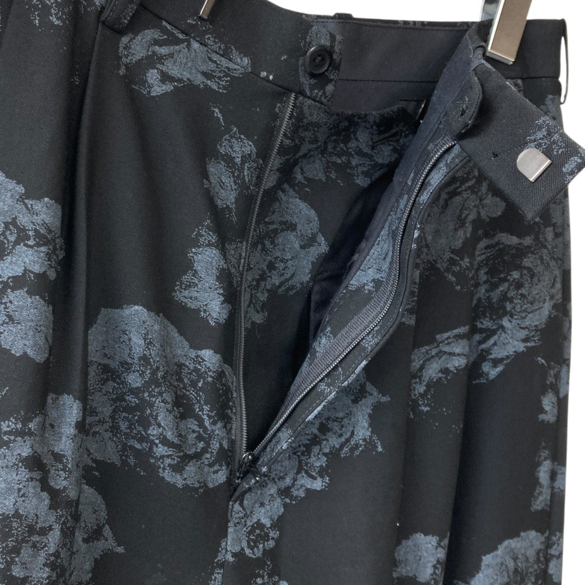 ROSE MIX WIDE SLACKS総柄タックパンツ2223-566