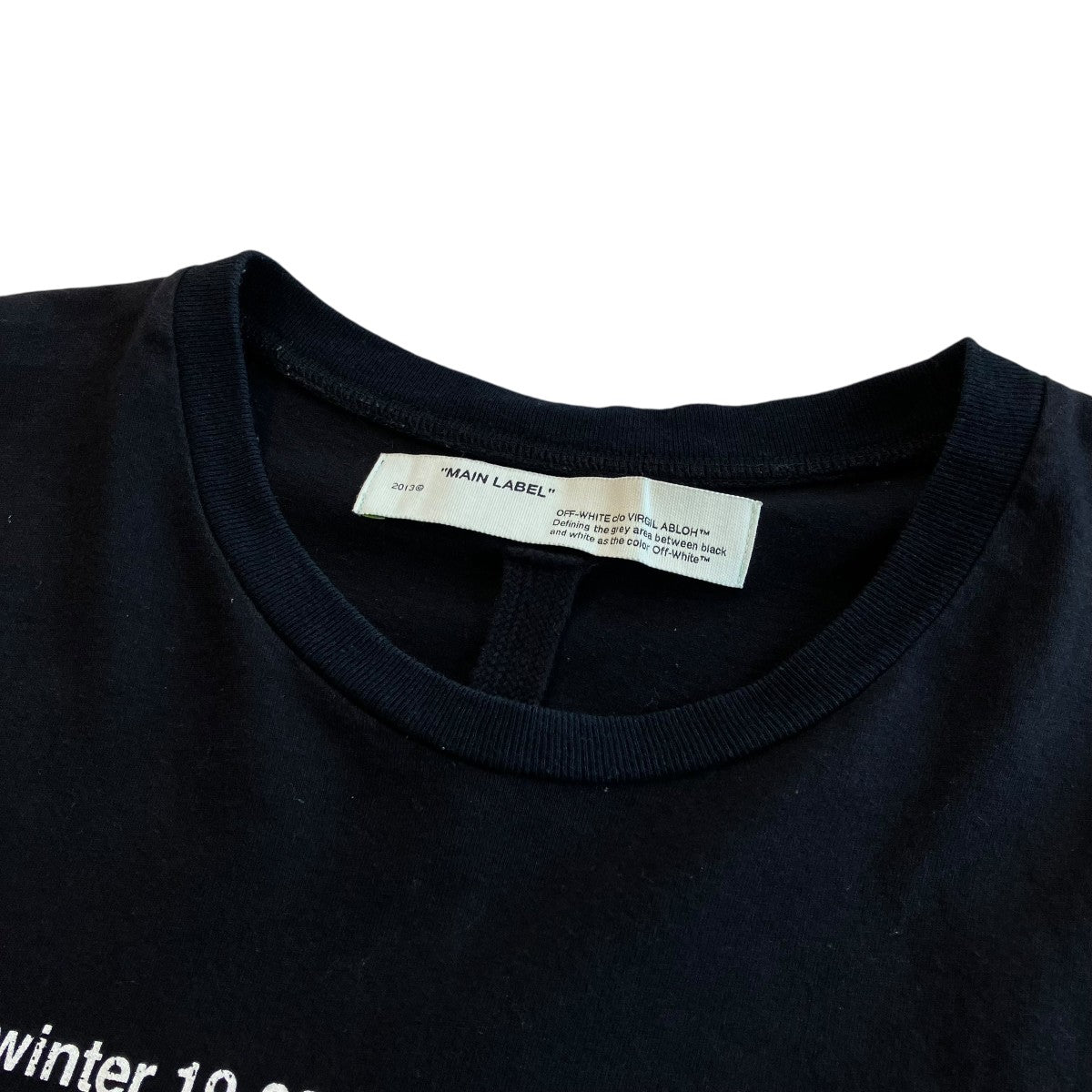 TシャツOMAA038F19185013