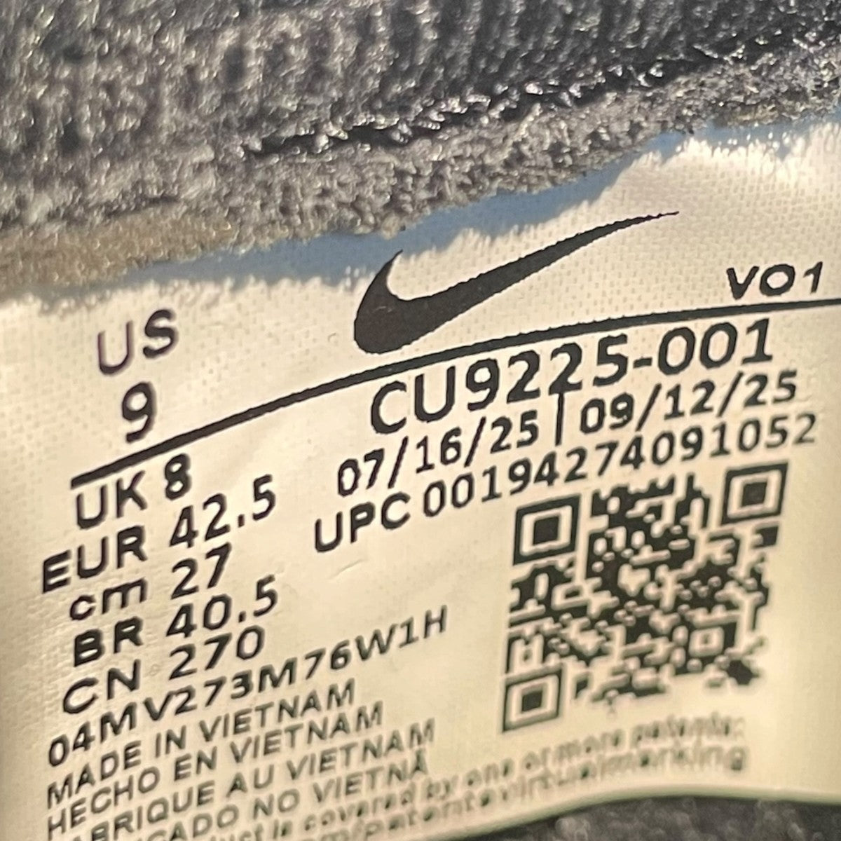 AIR FORCE 1 LOWスニーカーcu9225-001