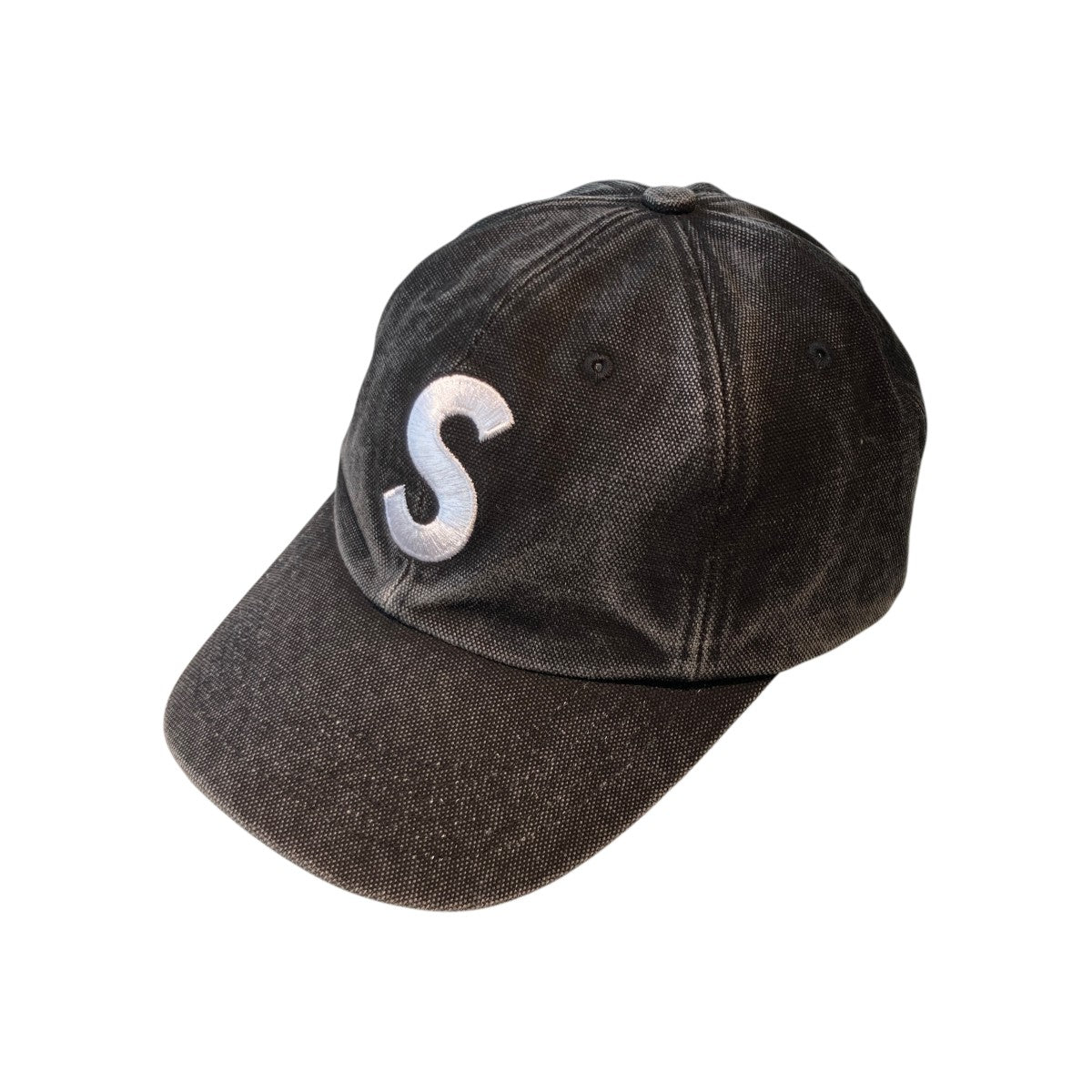 24AWPigment Coated S Logo 6-Panelキャップ