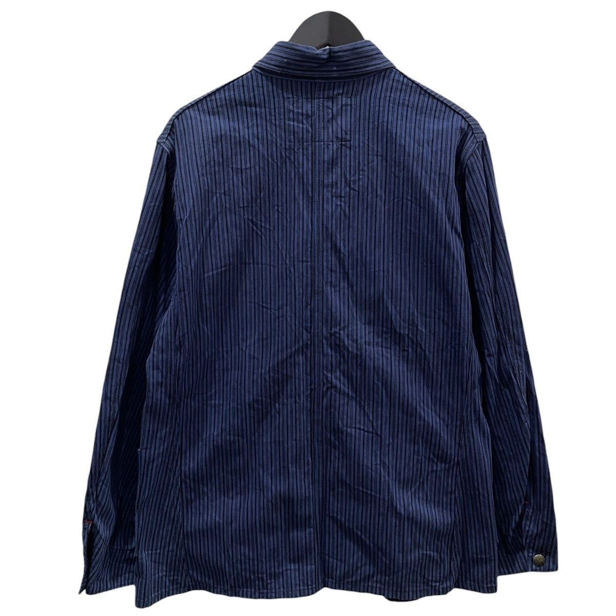 ストライプ柄カバーオール 11oz． BLACK LIBERTY STRIPE WORK COAT 11オンス ブラック リバティストライプ ワークコート SC15288