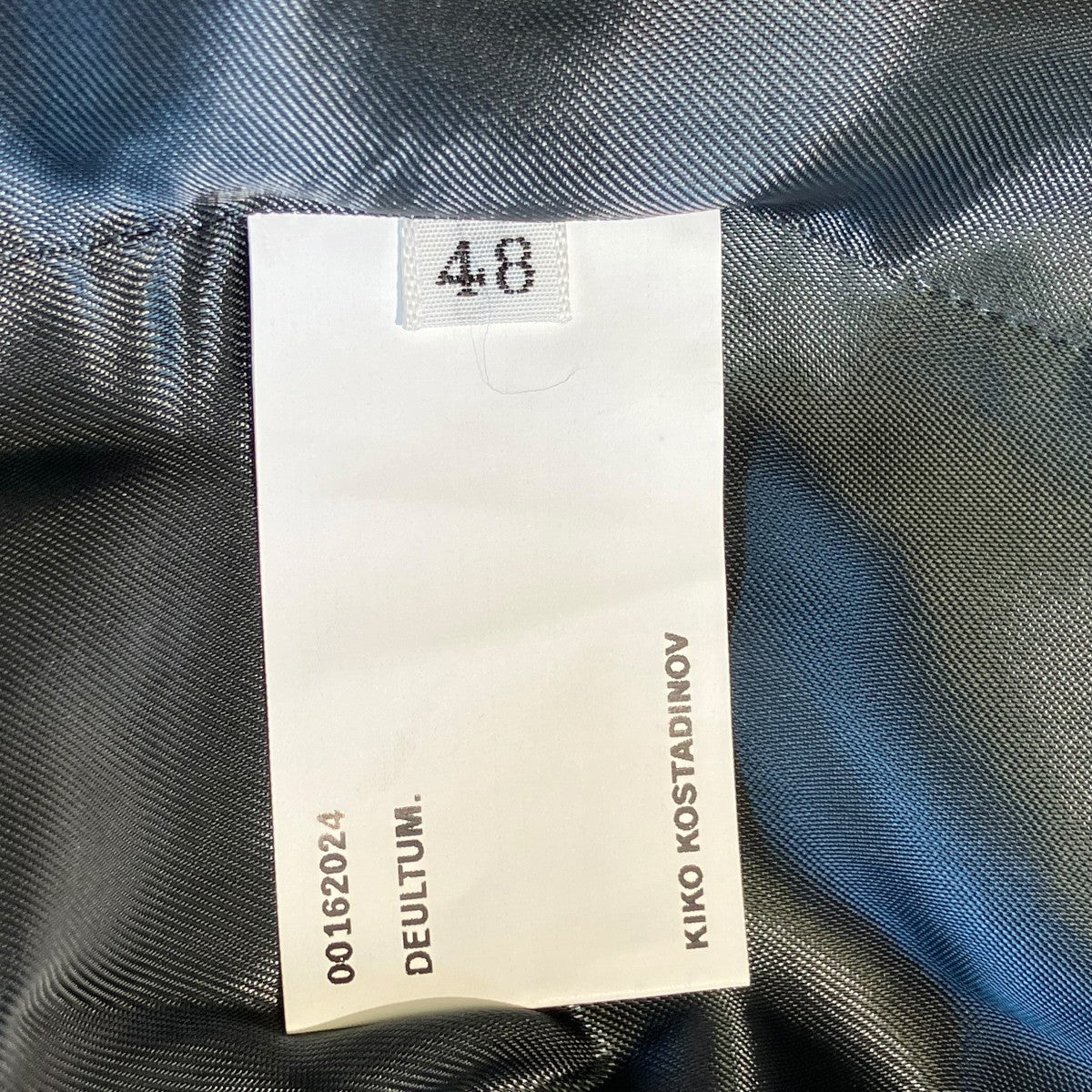 Kiko Kostadinov UGO BLOUSONジップアップジャケット 古着・中古-5枚目のアイテム画像
