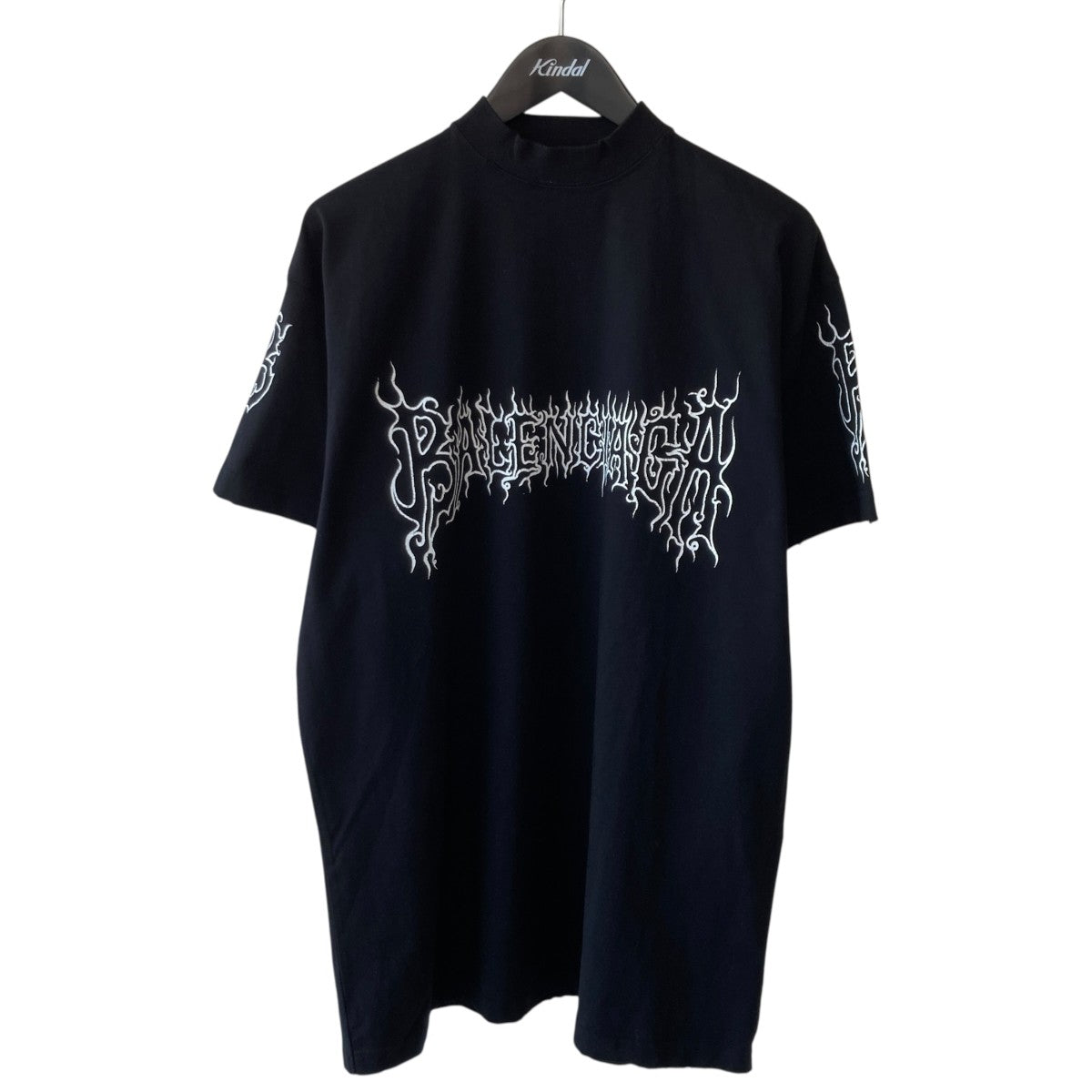 BALENCIAGA Darkwave Tee Black ＆ WhiteTシャツ739028 TPVN5 古着・中古-1枚目のアイテム画像