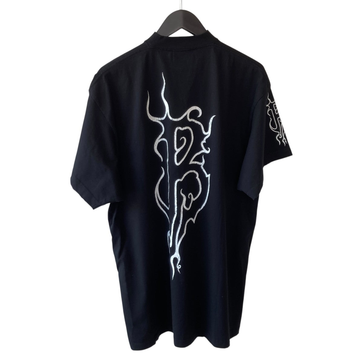 BALENCIAGA Darkwave Tee Black ＆ WhiteTシャツ739028 TPVN5 古着・中古-2枚目のアイテム画像