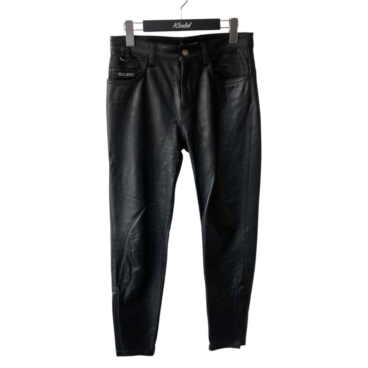 UNDERCOVER REBELGODS LEATHER PANTS 5POCKETレザーパンツUC1D4501-2 古着・中古-1枚目のアイテム画像