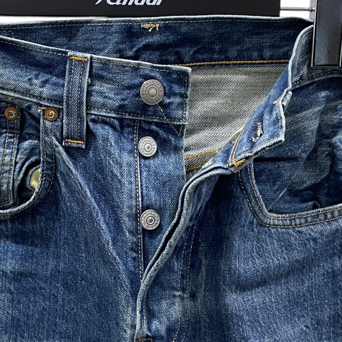 加工デニムパンツ 501XX 47年モデル BIG E 日本製 47501-0226