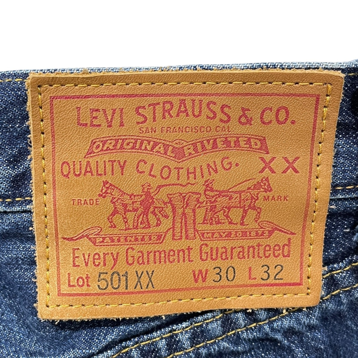 加工デニムパンツ 501XX 47年モデル BIG E 日本製 47501-0227