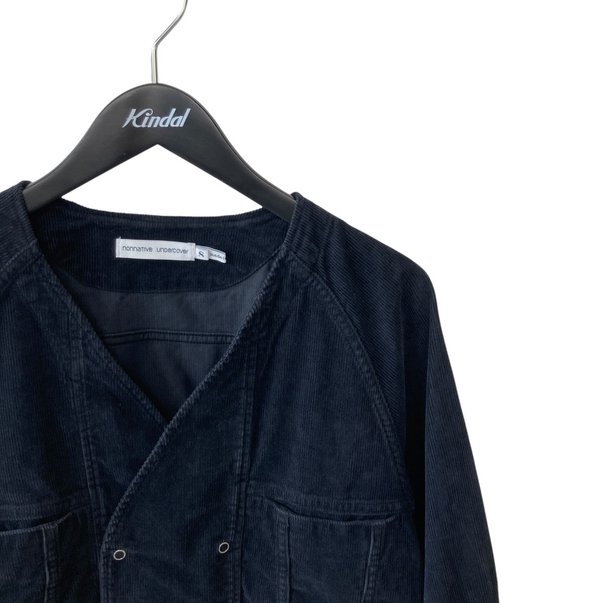 nonnative×UNDERCOVER MONK BLOUSON COTTON CORD SULFUR DYEジャケットUN-J0501 古着・中古-3枚目のアイテム画像