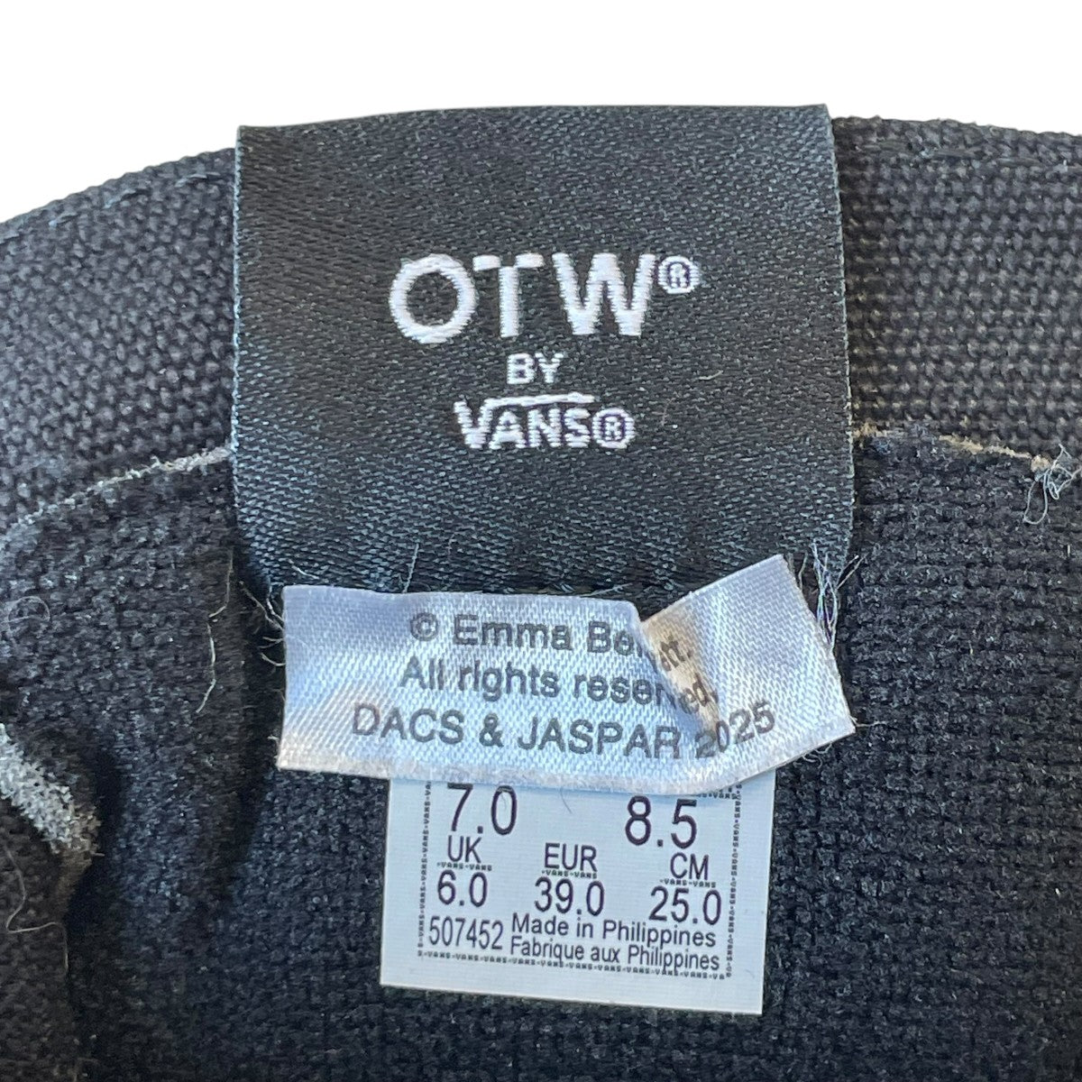 UNDERCOVER×VANS SPIDER CHECK Sk8-Hiスニーカー507452 古着・中古-6枚目のアイテム画像