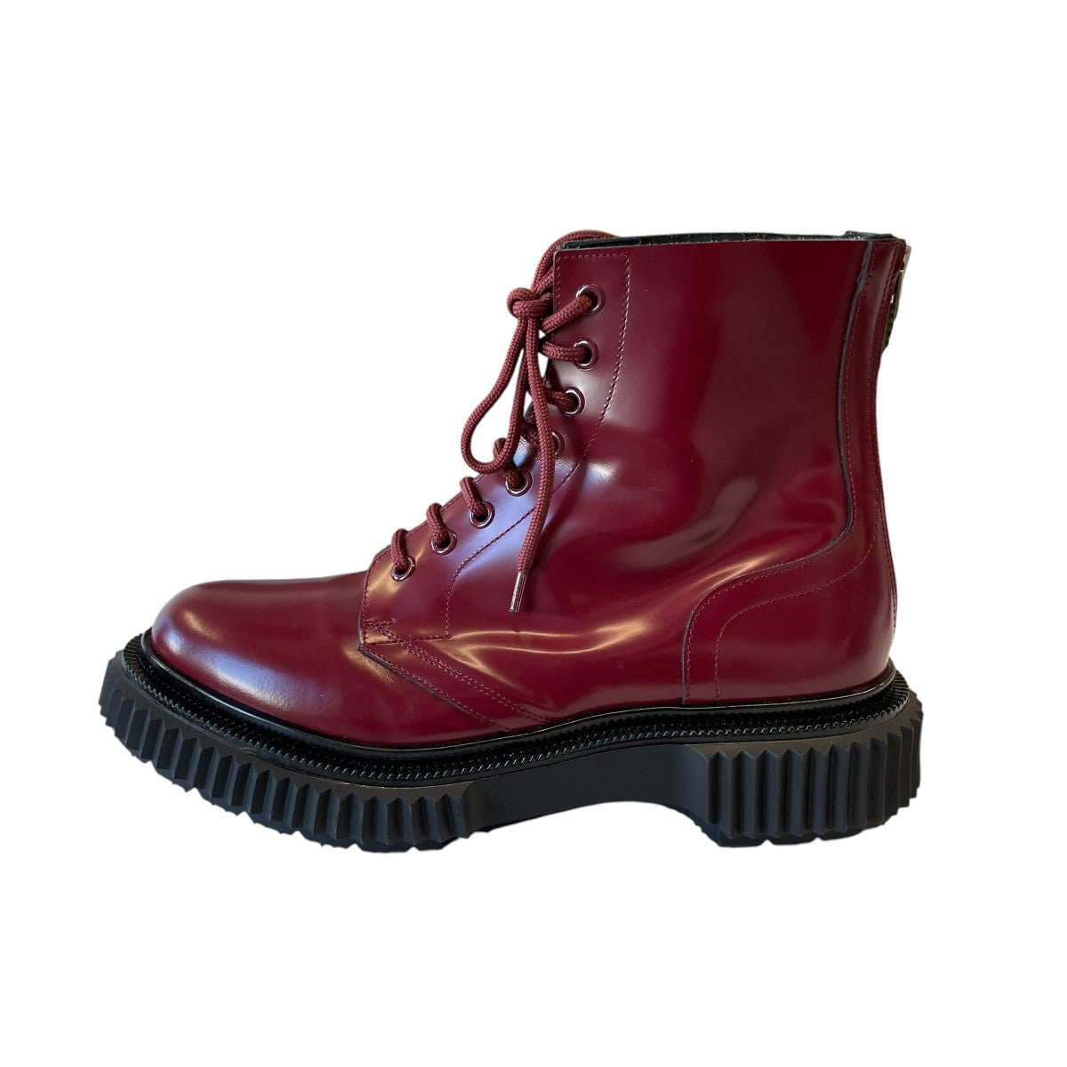 UNDERCOVER×ADIEV Type 196バックジップブーツ ワインレッド サイズ 41