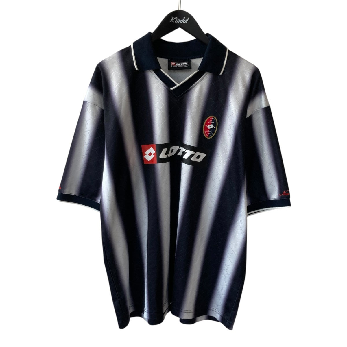 LOTTO FADE STRIPE GAME SHIRTSフットボールTシャツUMA5-11LOTTO001 古着・中古-1枚目のアイテム画像