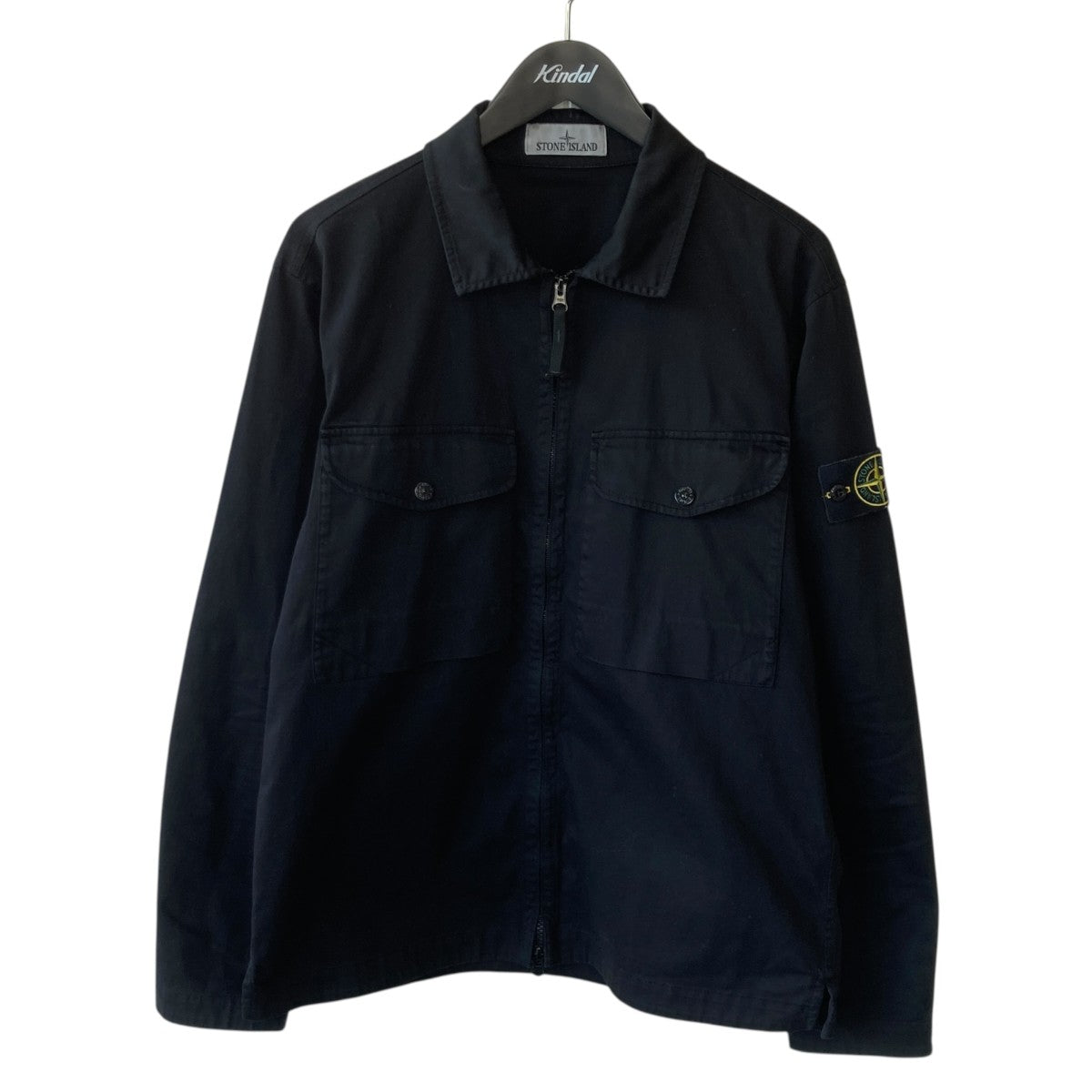 STONE ISLAND 25SSORGANIC STRETCH COTTON SATINシャツジャケットK1S151200128 古着・中古-1枚目のアイテム画像