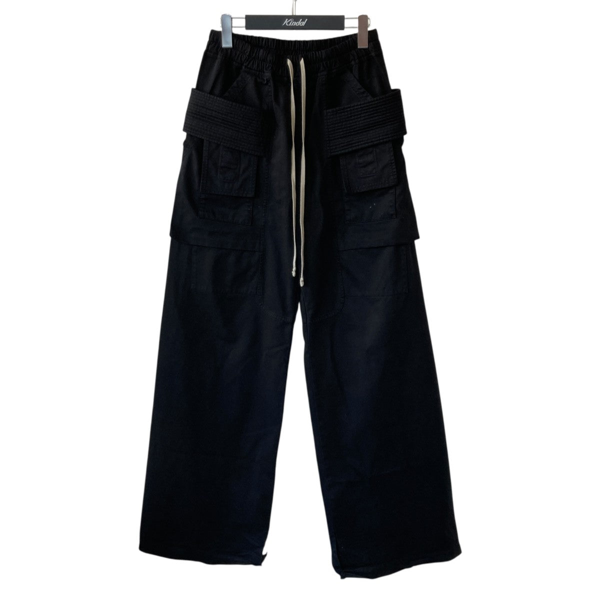 RICK OWENS CREATCH WIDE CARGO DRAWSTRINGパンツDU02D2394-TW 古着・中古-1枚目のアイテム画像
