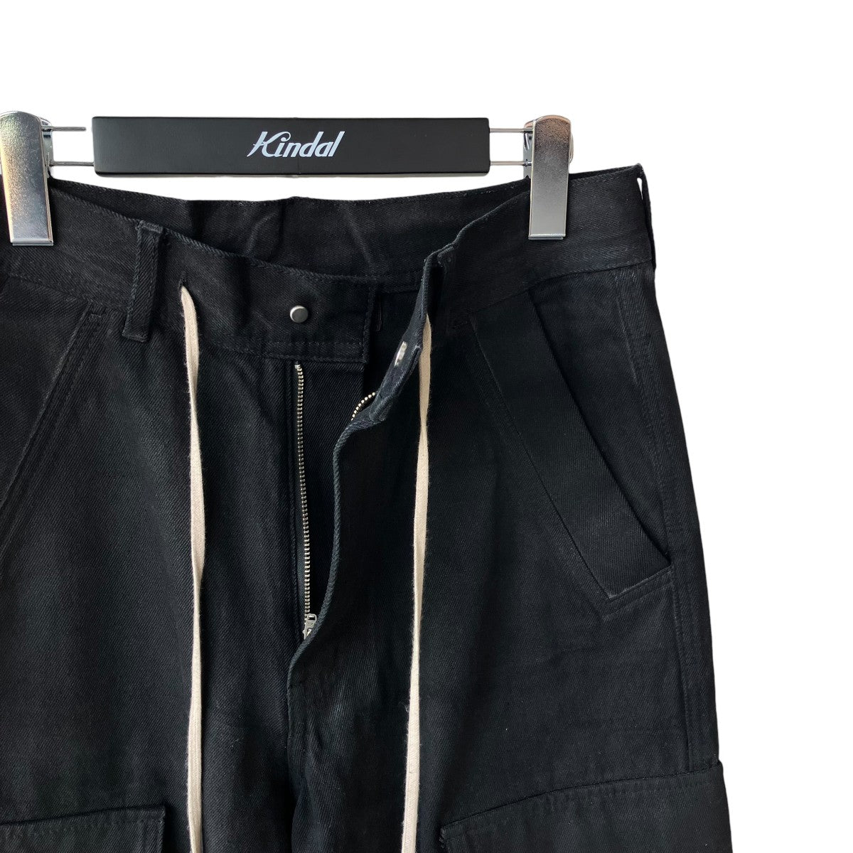 Danke schon 26SSPREMIUM SUPER STRETCH TC BLACK FLAP PANTSカーゴパンツ26S-PTL030-DS 古着・中古-3枚目のアイテム画像
